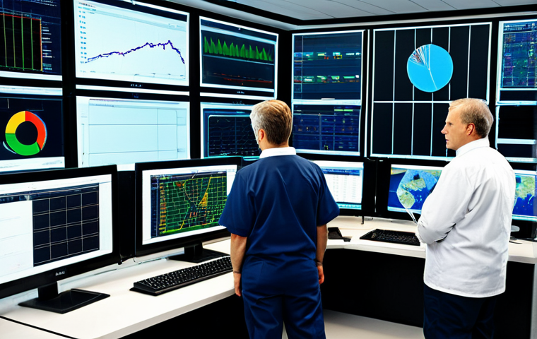 자동화 설비의 원격 관리 기술 - Agricultural Monitoring Drone**

"A high-tech drone flying over lush green fields, equipped with sen...