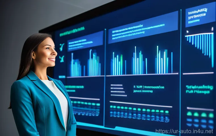 자동화 솔루션 제안서 작성법 - **Prompt:** A diverse male and female professional consultant, both dressed in sharp business attire...