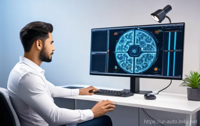 공장자동화 엔지니어 이직 준비 - **Prompt:** A diverse group of professional factory automation engineers, both male and female, in c...